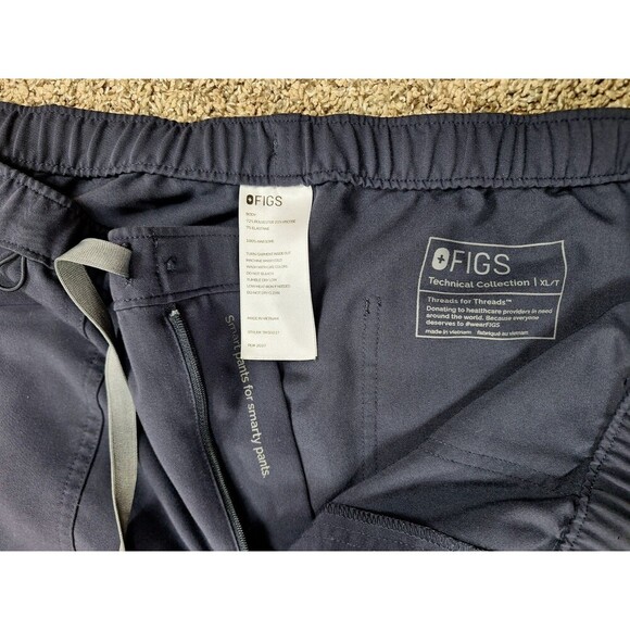 FIGS Scrub Pants Mens Technical Collection Royal Navy Pink Bundle XL/T - Picture 9 of 12